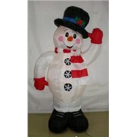 TZINFLATABLE-4Ft Inflatable Christmas Snowman