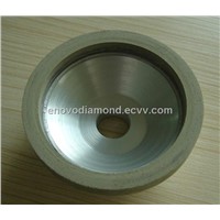 Vitrified diamond grinding wheel for PCD