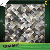 black mother of pearl mosaic tiles,sea shell