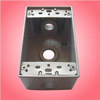 metal outlet junction box