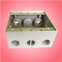 metal outlet junction box