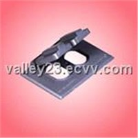 metal outlet junction box cover