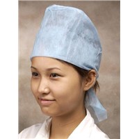 nurse bonnet cap with ties