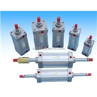 standard pneumatic cylinder with pull rod(pneumatic &amp;amp; air cylinder)SC series