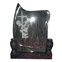 Tombstone with Cross Design