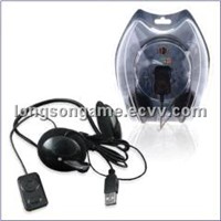 Video Game Console Parts for PS3 Remote Control with Microphone
