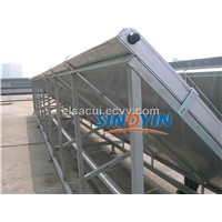 water heater flat solar panel collector