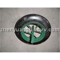 wheel solid tyre