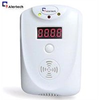 Home gas alarm with LED