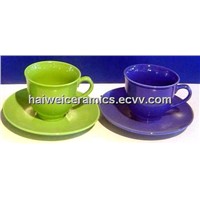 Ceramic Cup &amp;amp; Saucer