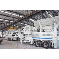 Tired Type Mobile Crushing Plant