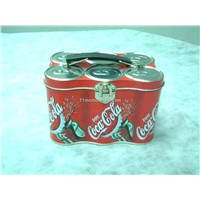 coca cola-cans tin box