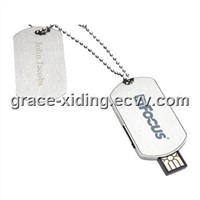 Matel Dog Tag Multi-Function USB Flash Drive