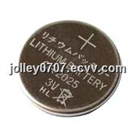 CR2025 lithium button cell batteries, coin cell