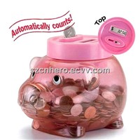 Digital Coin Counting Piggy Bank for Kids (HR-308)