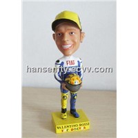 Resin Bobble Head Figurines Promotional Gifts