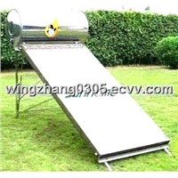 Solar Water Heater With Flat Plate Collector
