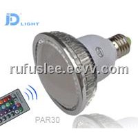 18W RGB Par 30 Spot Light with IR Rmeote Controller