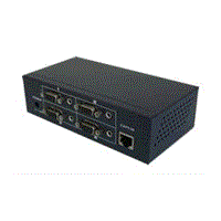 1to4 Port VGA-Audio CAT5E Receiver