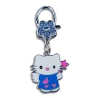 2011 new enamel hello kitty keychain