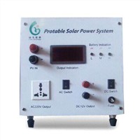 60W portable solar power system