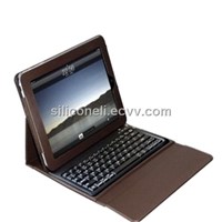 76 Keysbluetooth Keyboard & Leather Case for iPad