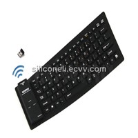84 keys Bluetooth flexible keyboard for computer and mobile phone