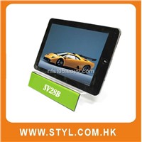 8" tablet pc china with android 2.2,2/4gb,256/512mb via wm8650