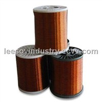 Aluminum enameled wire with high durability