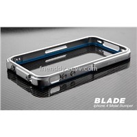Blade Aluminum Alloy Bumper for iPhone 4
