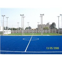 Blue Artificial Grass for football