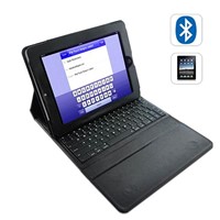 Bluetooth Keyboards with Leather Case for iPad