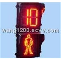 CE 300mm Pedestrian with count down LED Traffic Light