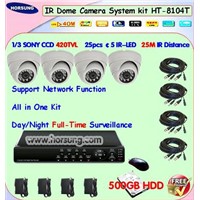 Cheap Dome Camera System Kits (HT-8104T)