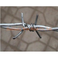 PVC Coated / Electro Galvanized Barbed Iron Wire
