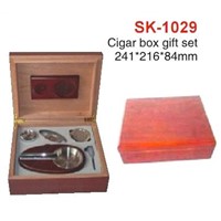 Cigar Box Gift Set
