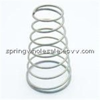 Conical compression springs
