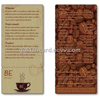 Earth-Friendly Cafe Rack Cards