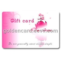 Eco-Friendly Petg Gift Card