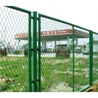 Expanded Mesh Fence