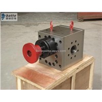 Extrusion melt pumps for extruders