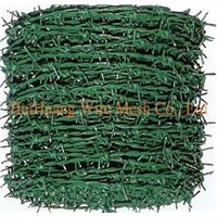 Galvanized - PVC Coated Barbed Wire