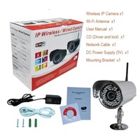 Foscam FI8905W Outdoor Wireless/Wired IP Camera - Night Vision and 12mm Lens Silver