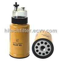 Caterpillar oil filter 1R0770 with water bowl plastic cup  caterpillar filters Fuel Water Separator