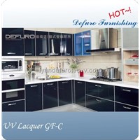 German Style UV Lacquer Kitchen Cabinet Design