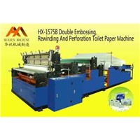 HX-1575B Rewinding &amp;amp; Perforating Toilet Paper Machine