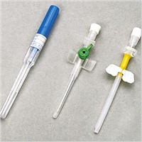 18-24g IV cannula with injection port & with wings