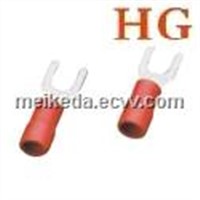 Insulated Fork Copper Wire Terminal