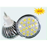 LED Spotlight MR16 20pcs SMD5050 Aluminium Shell with Glass Cover