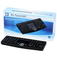 Loftk N7 Mini wireless 2.4GHz keyboard Middle Touchpad,2011 new arrival,Brand New